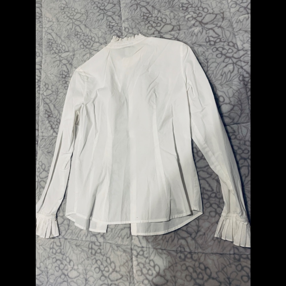 Talbots Button Down Blouse - image 5